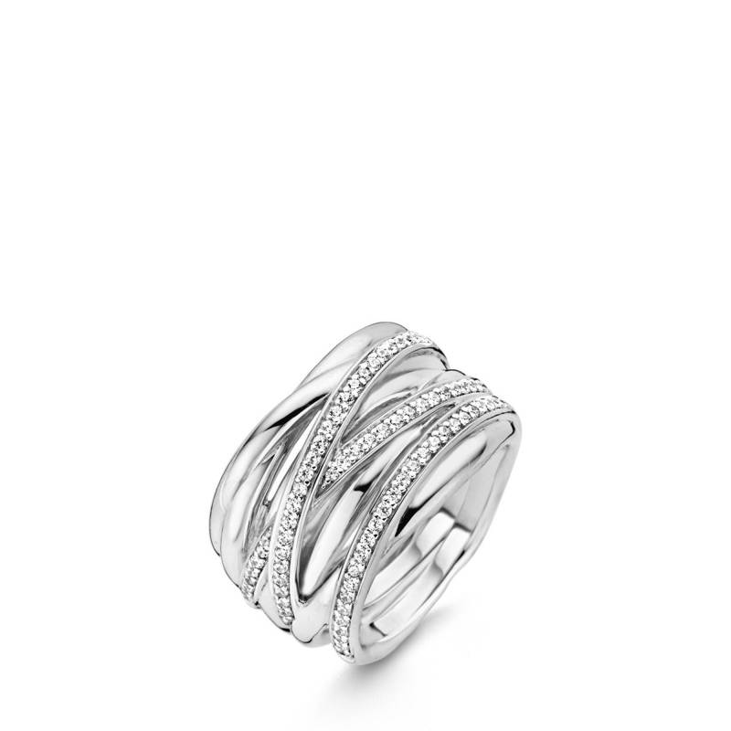 Ring Damen Silberfarben 54 von TI SENTO