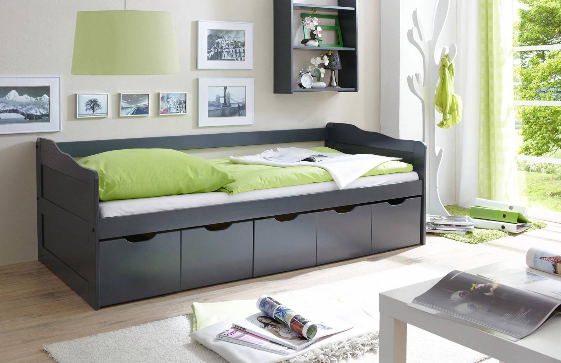 Ticaa Funktionsbett »Maria«, mit 5 Schubkästen, wahlweise mit Matratze Ticaa Funktionsbett »Maria«, mit 5 Schubkästen, wahlweise mit Matratze von TICAA