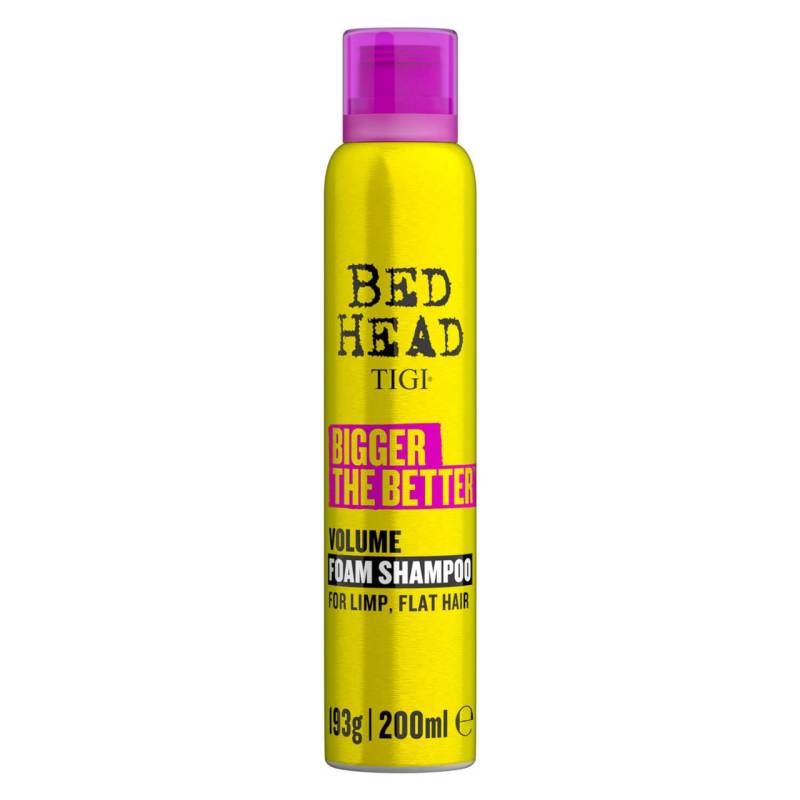 Bed Head - Bigger The Better Volume Foam Shampoo von TIGI