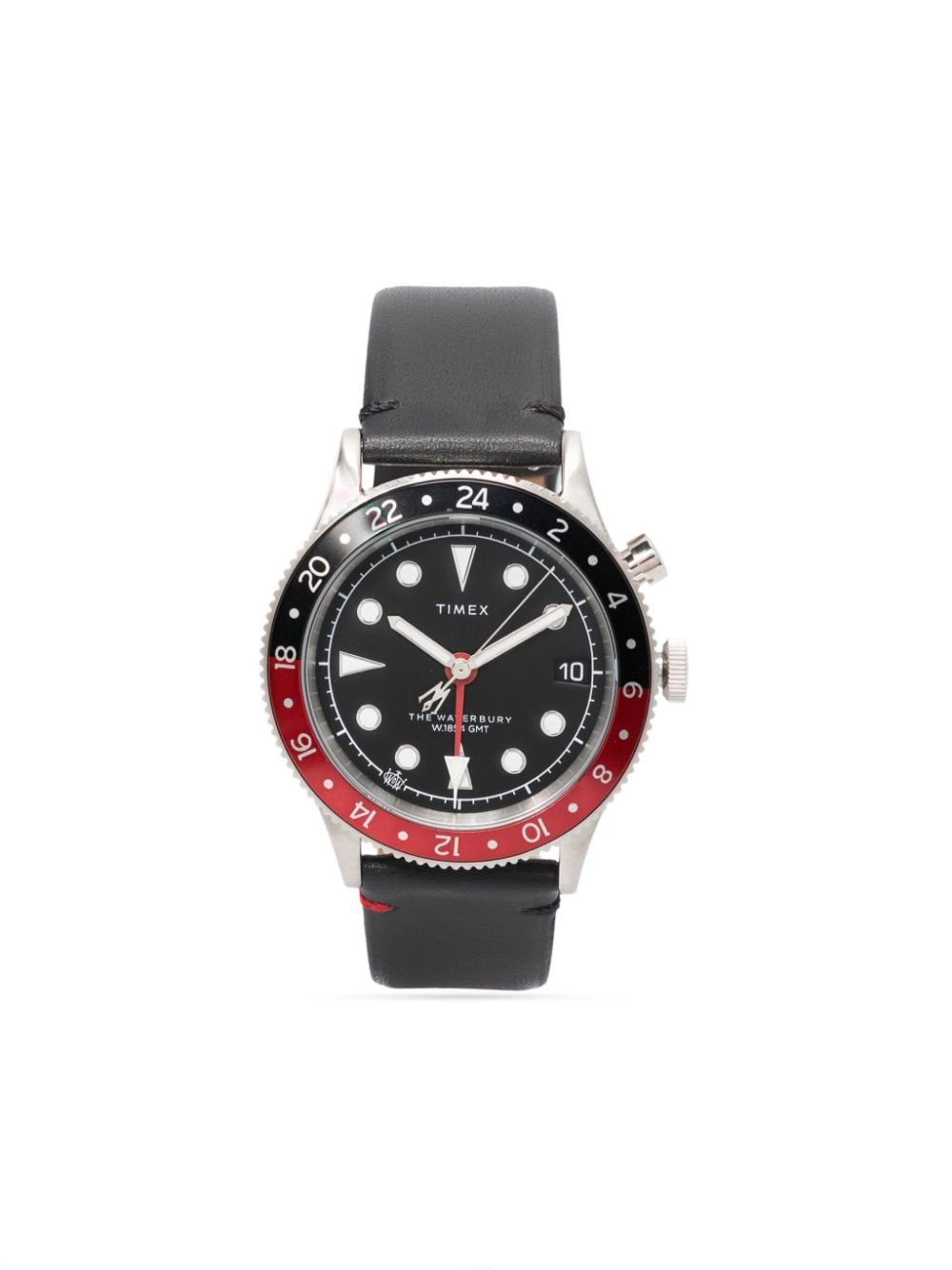 TIMEX Waterbury Traditional GMT 39mm - Black von TIMEX