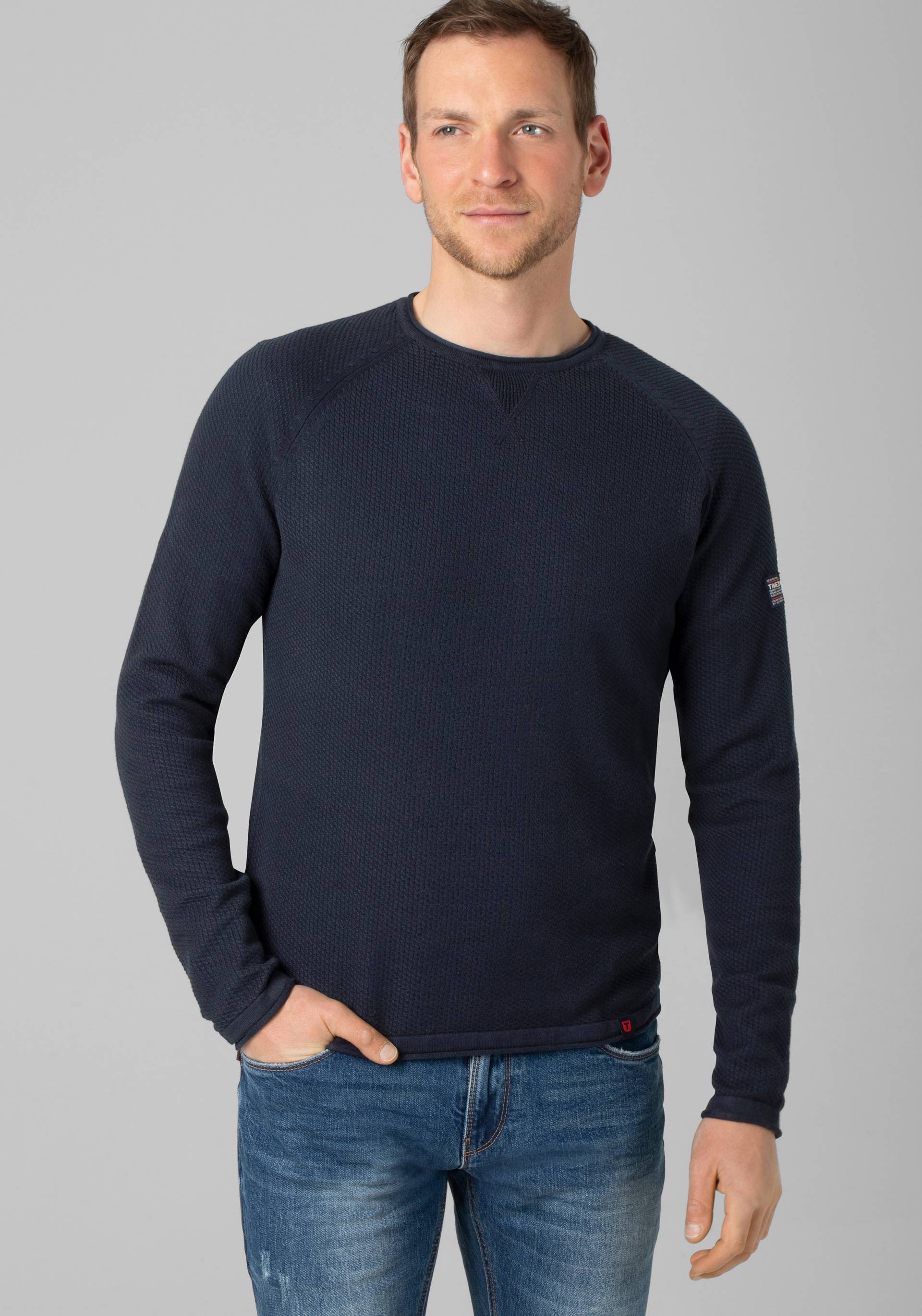 TIMEZONE Strickpullover »Spiral Knit Crewneck« von TIMEZONE