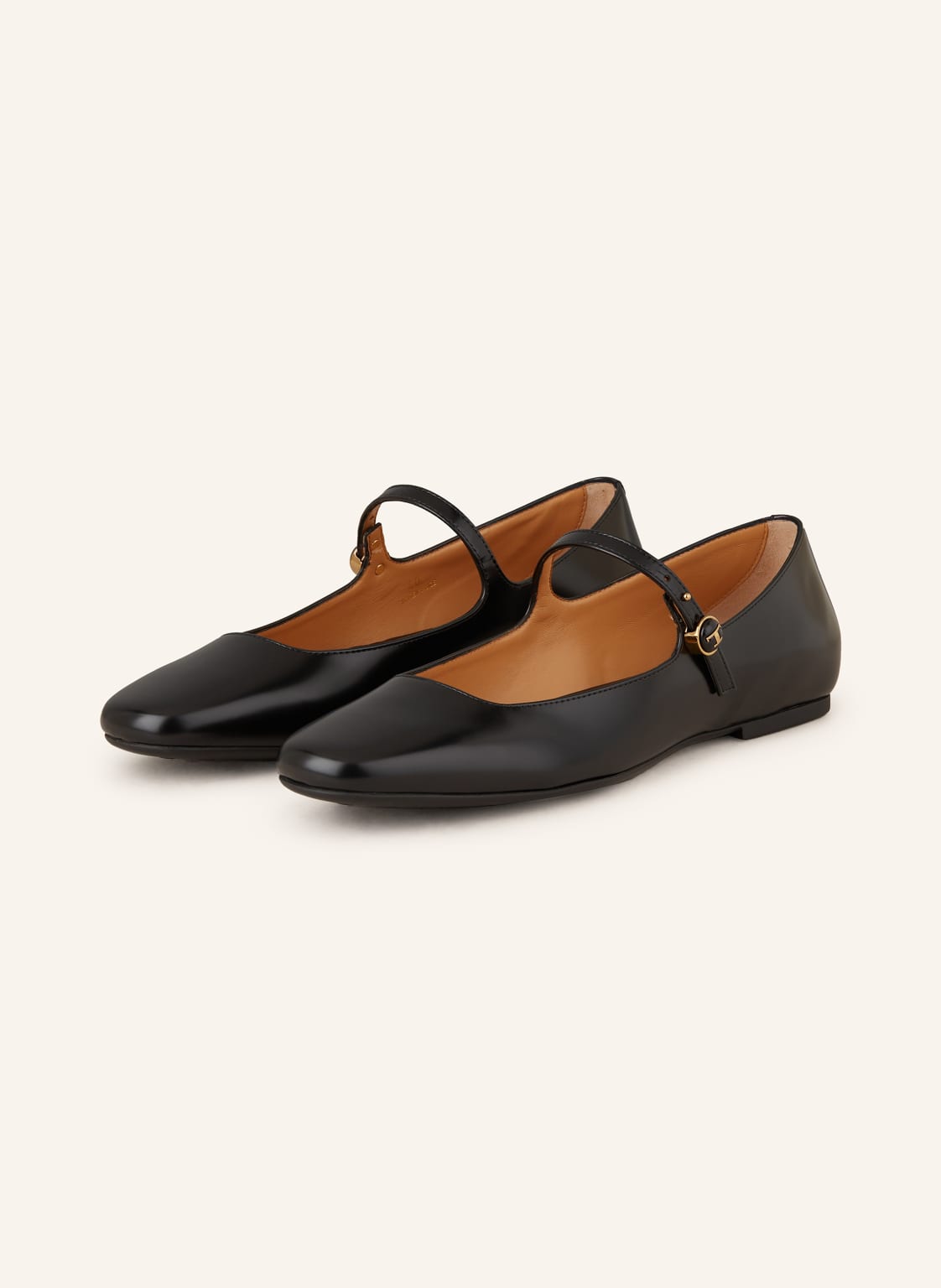 Tod's Mary-Jane-Ballerinas schwarz von TOD'S