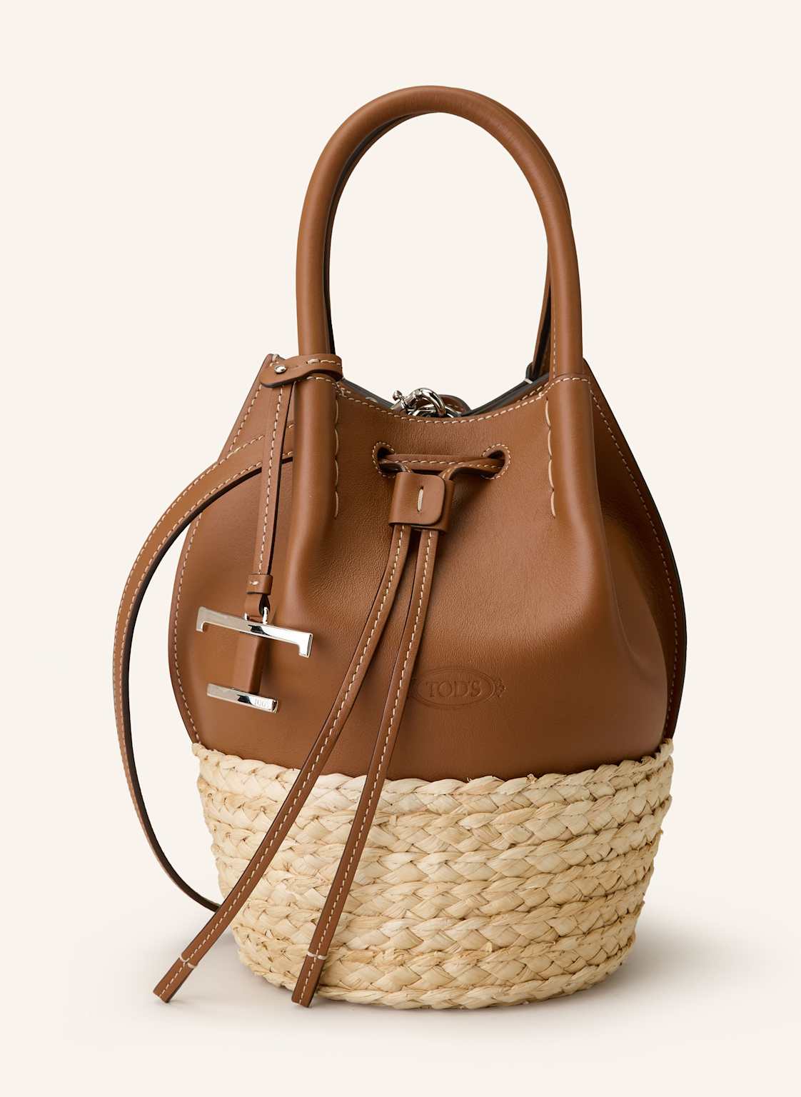 Tod's Beuteltasche Mini beige von TOD'S