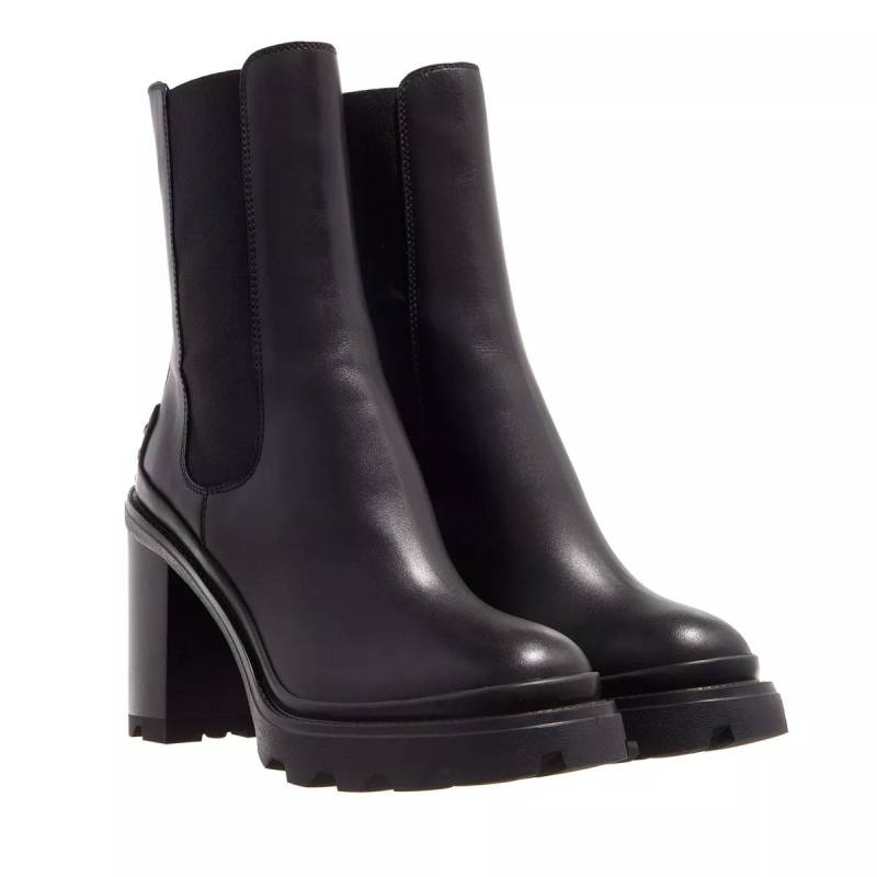 Tod's Stiefel & Boots - Heeled Boots Leather - Gr. 40 (EU) - in Schwarz - für Damen von TOD'S