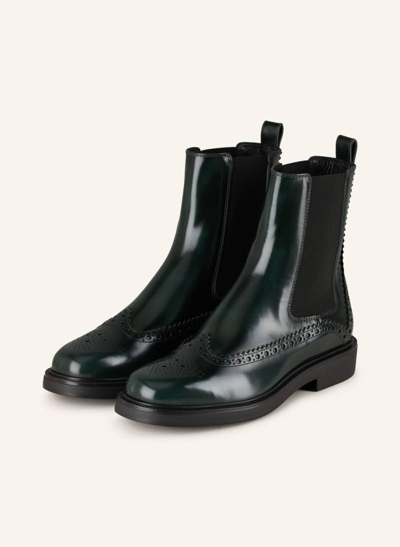 Tod's Chelsea-Boots gruen von TOD'S