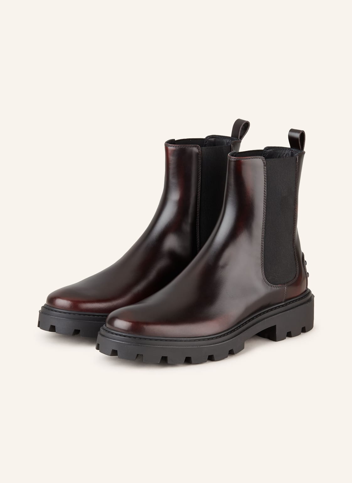 Tod's Chelsea-Boots rot von TOD'S