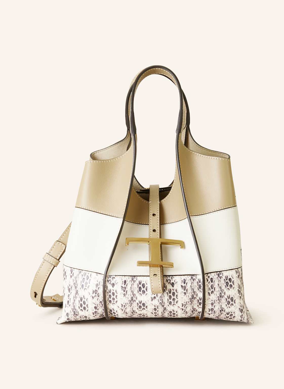 Tod's Handtasche Intarsio Mini weiss Tod's Handtasche Intarsio Mini weiss von TOD'S
