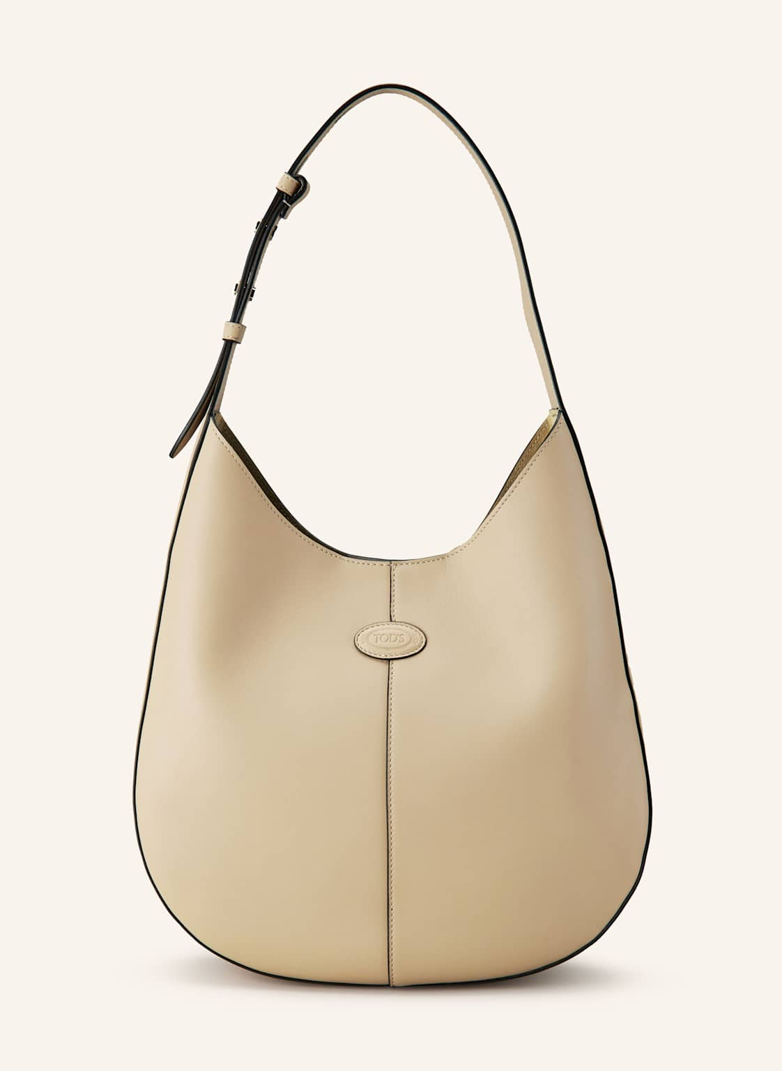 Tod's Hobo-Bag Mit Pouch beige von TOD'S