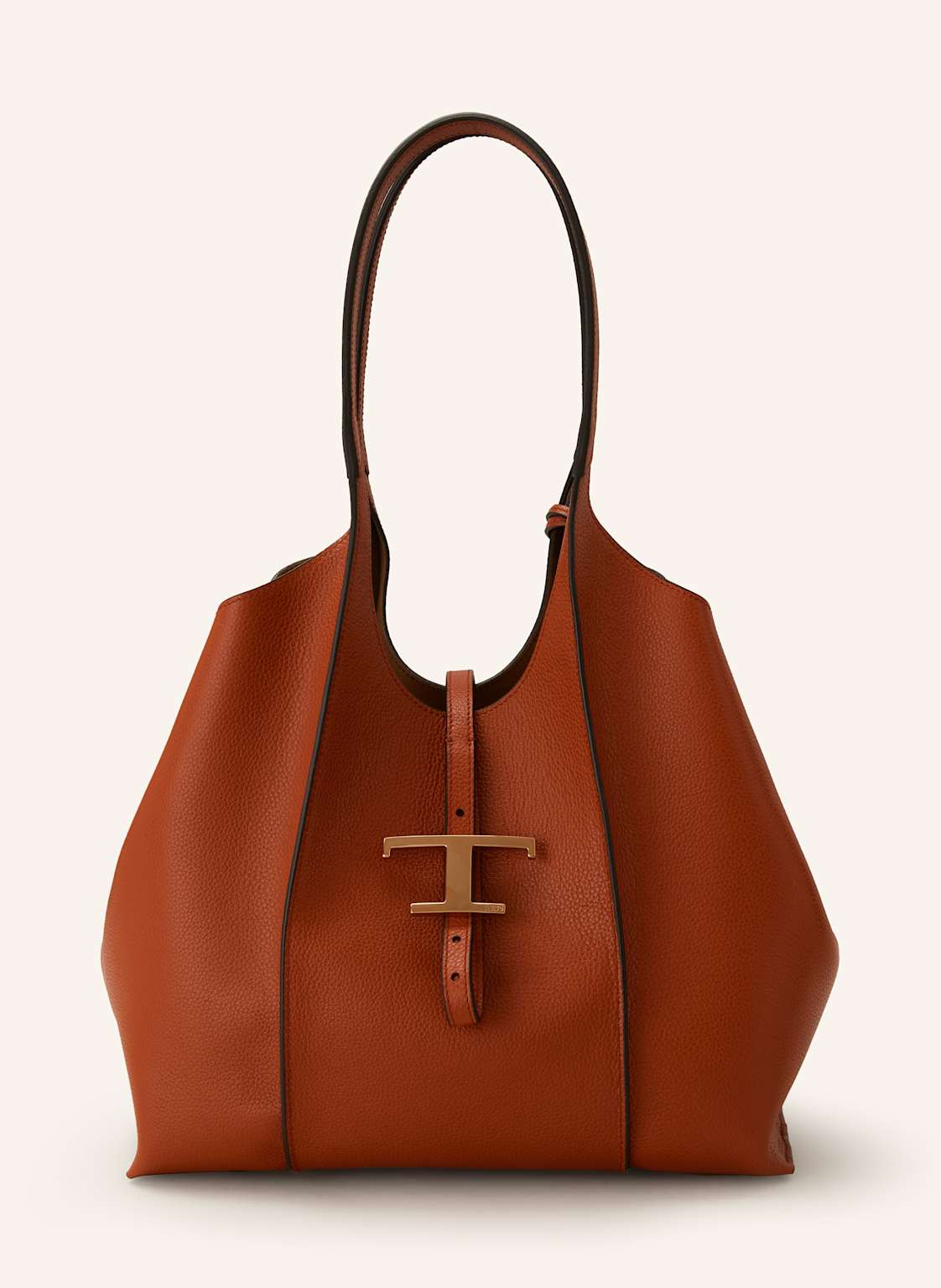 Tod's Hobo-Bag Mit Pouch braun von TOD'S