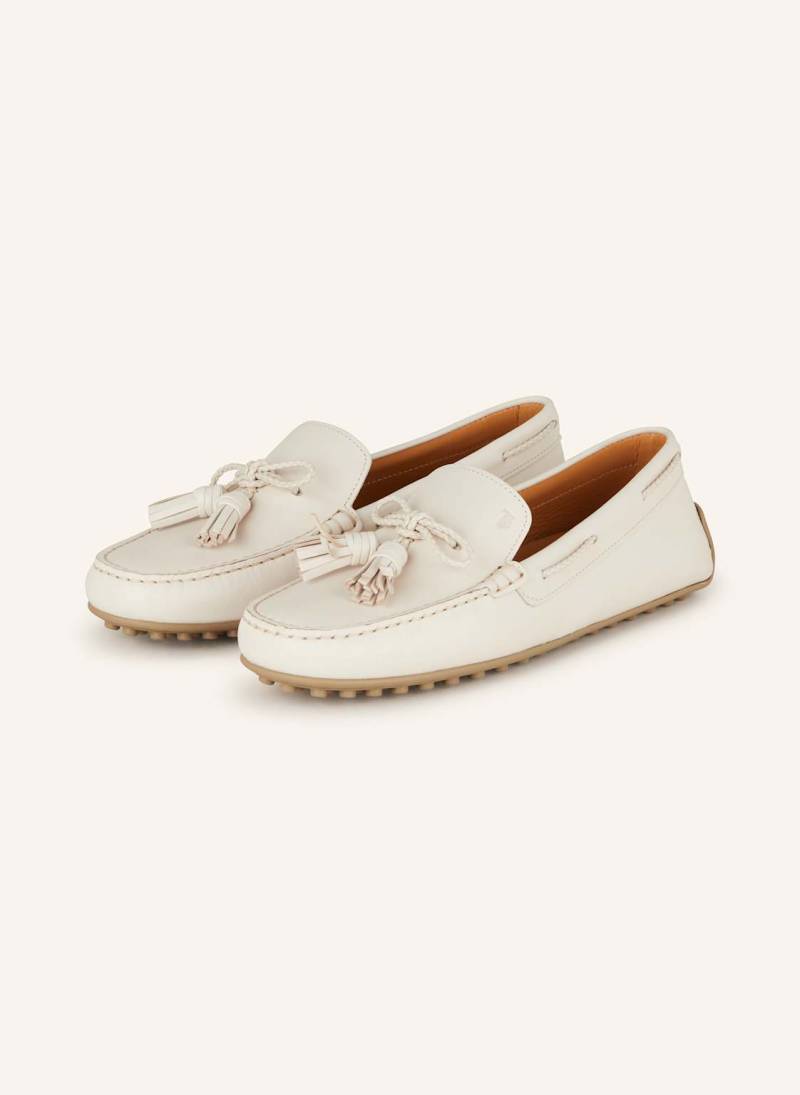 Tod's Mokassins Gomma weiss von TOD'S