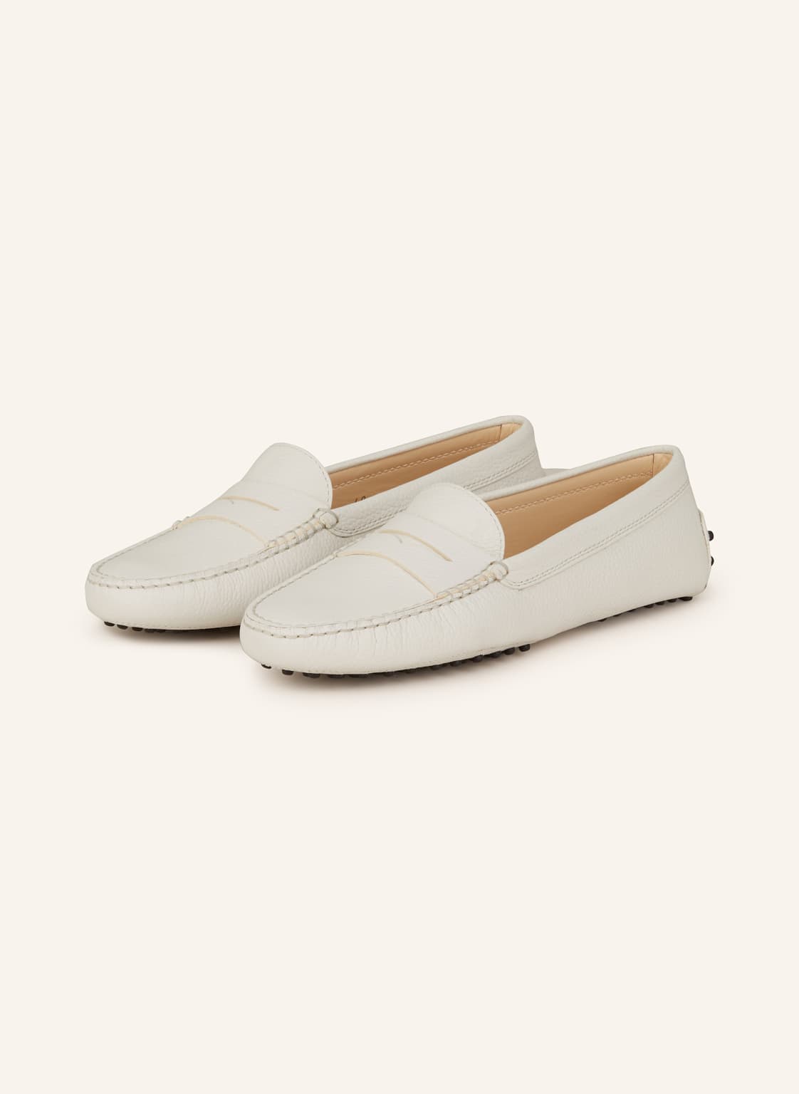 Tod's Mokassins Gommino weiss Tod's Mokassins Gommino weiss von TOD'S
