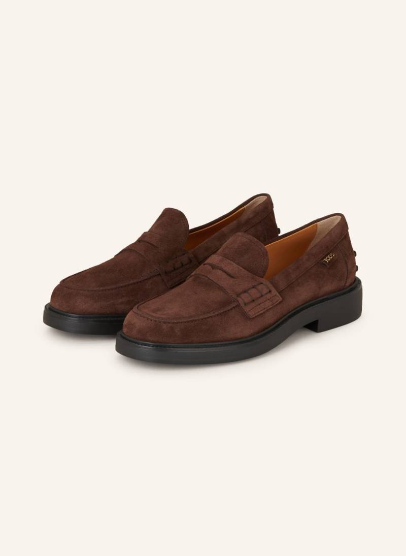 Tod's Penny-Loafer braun von TOD'S