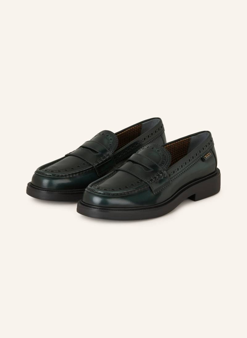 Tod's Penny-Loafer gruen von TOD'S