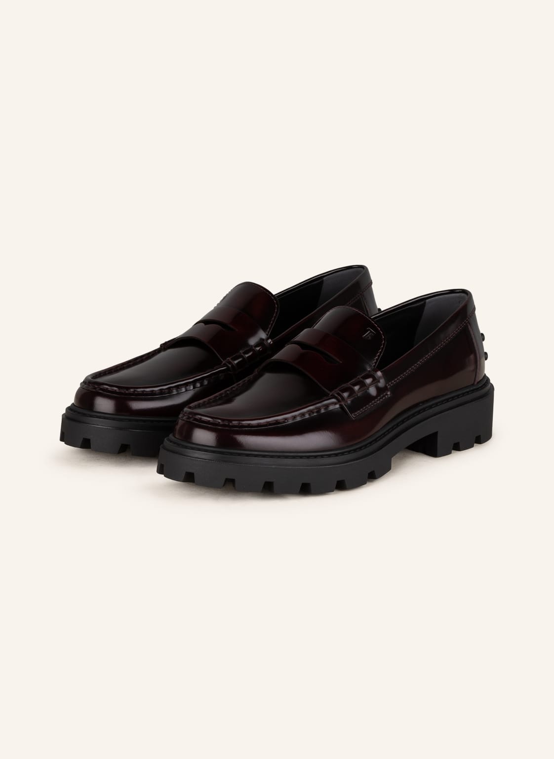 Tod's Penny-Loafer rot von TOD'S