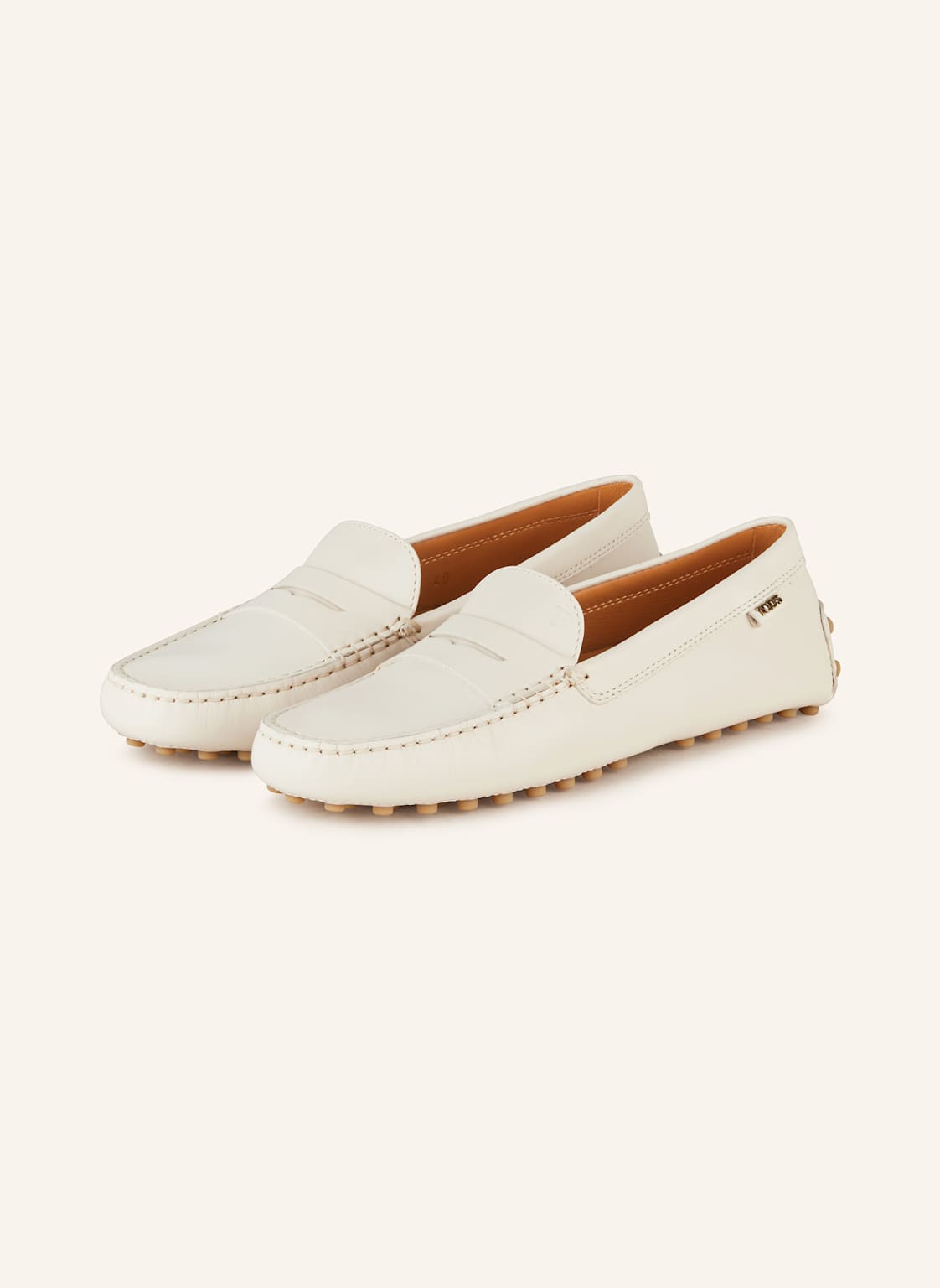 Tod's Penny-Loafer weiss Tod's Penny-Loafer weiss von TOD'S