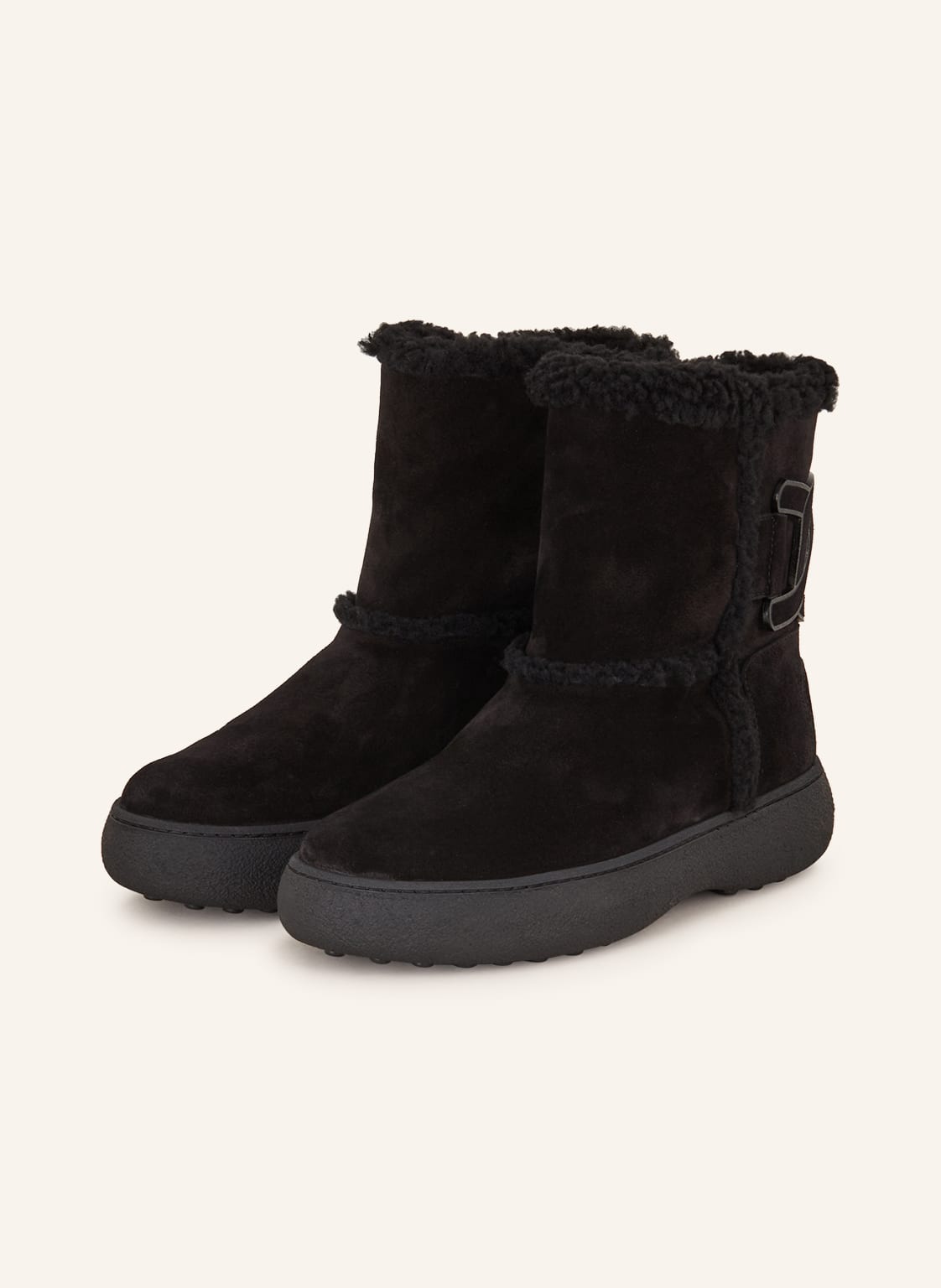 Tod's Plateau-Boots schwarz Tod's Plateau-Boots schwarz von TOD'S