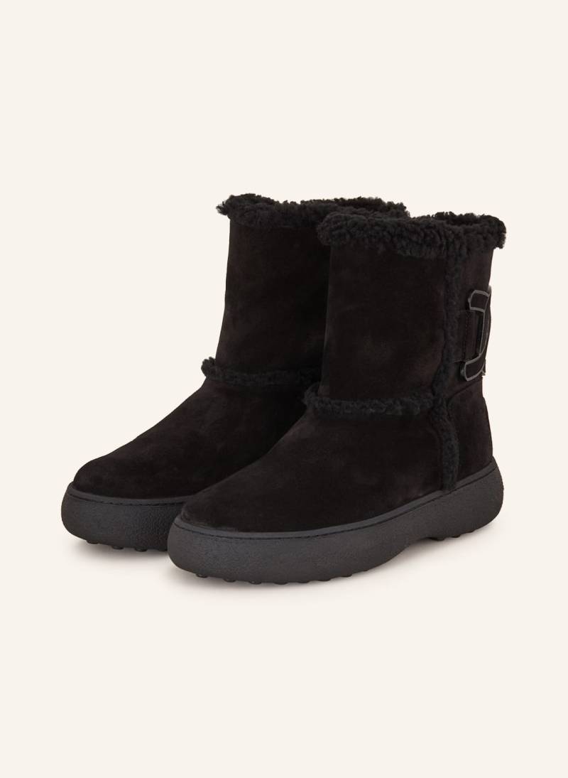 Tod's Plateau-Boots schwarz von TOD'S