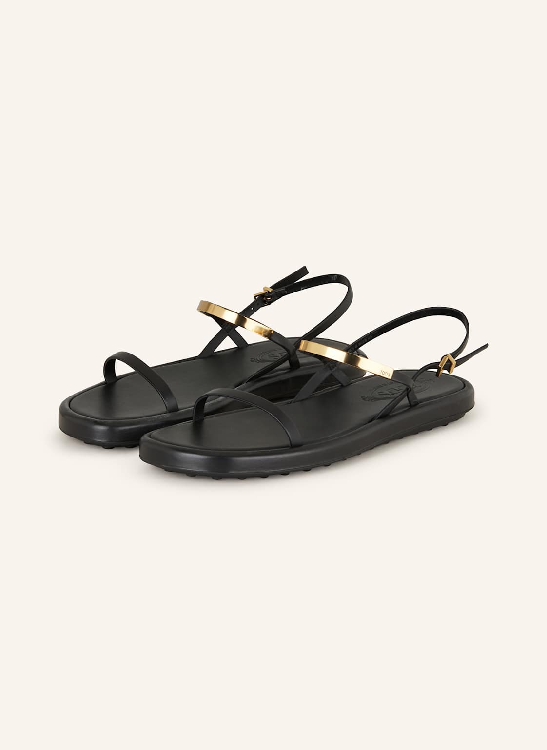 Tod's Sandalen Gomma schwarz von TOD'S