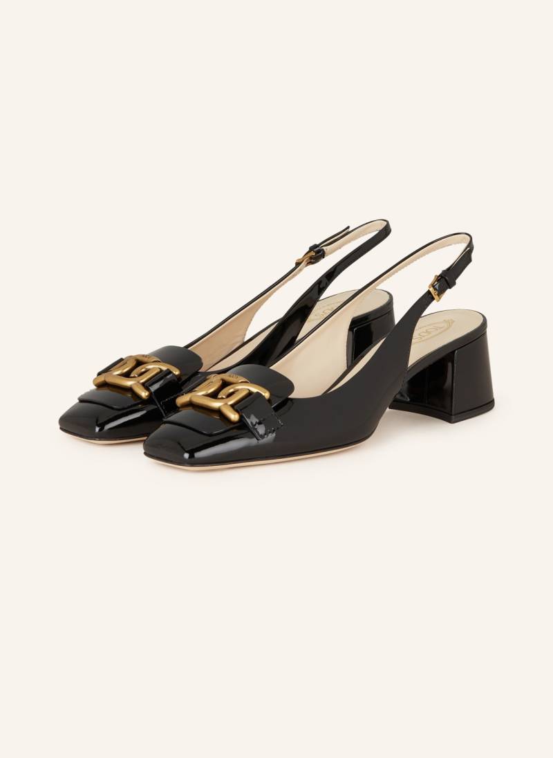 Tod's Slingpumps schwarz von TOD'S