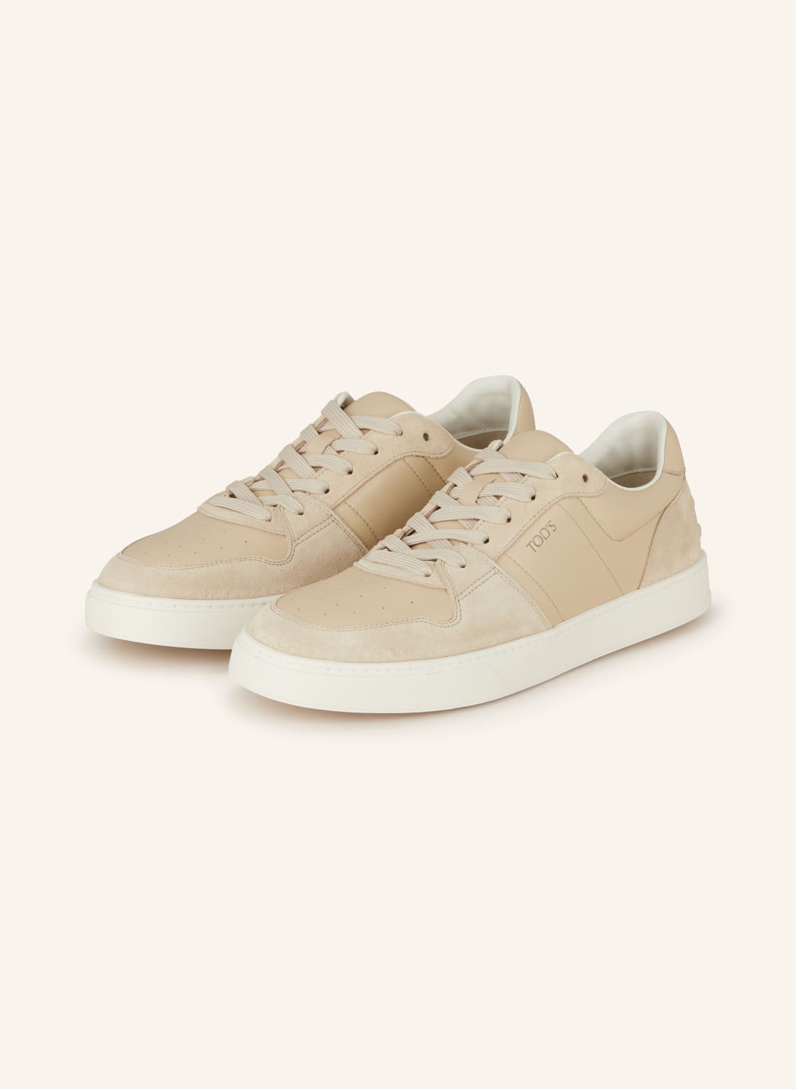 Tod's Sneaker Cassetta beige von TOD'S