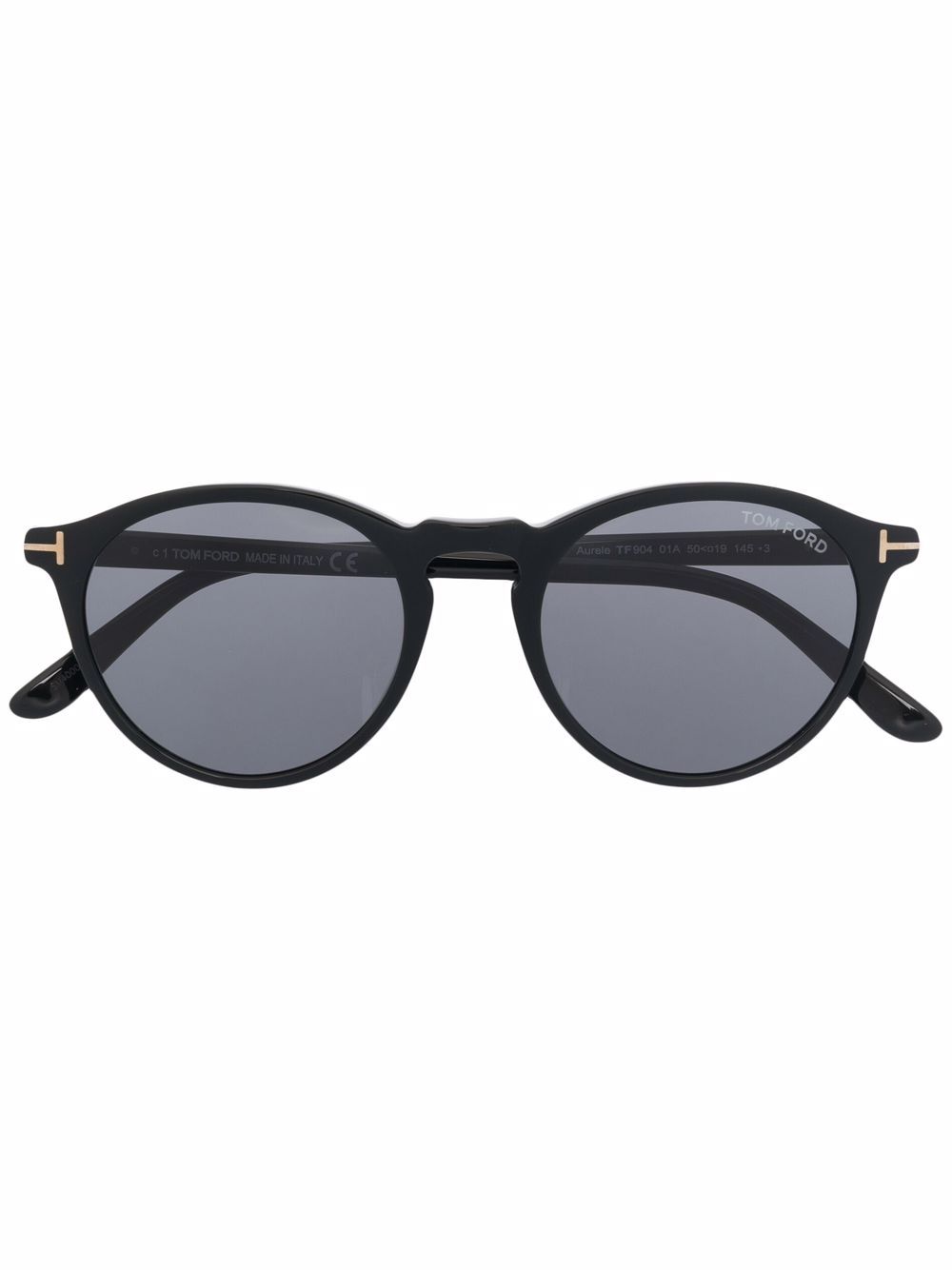 TOM FORD Eyewear Aurele round-frame sunglasses - Black von TOM FORD Eyewear