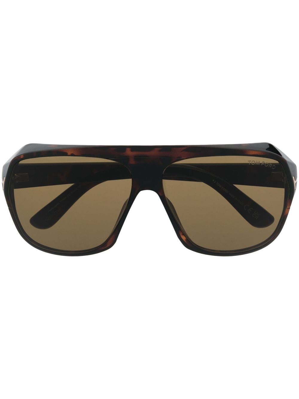 TOM FORD Eyewear Aviator frame sunglasses - Brown von TOM FORD Eyewear