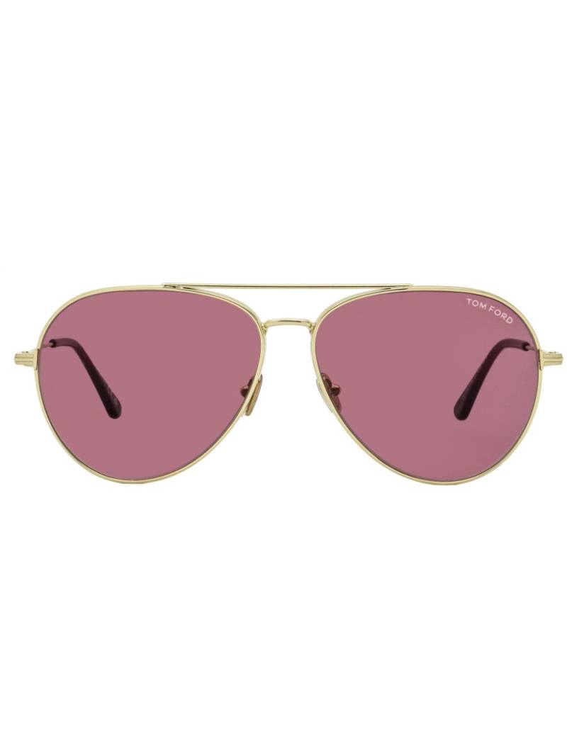 TOM FORD Eyewear Dashel-02 navigator-frame sunglasses - Pink von TOM FORD Eyewear