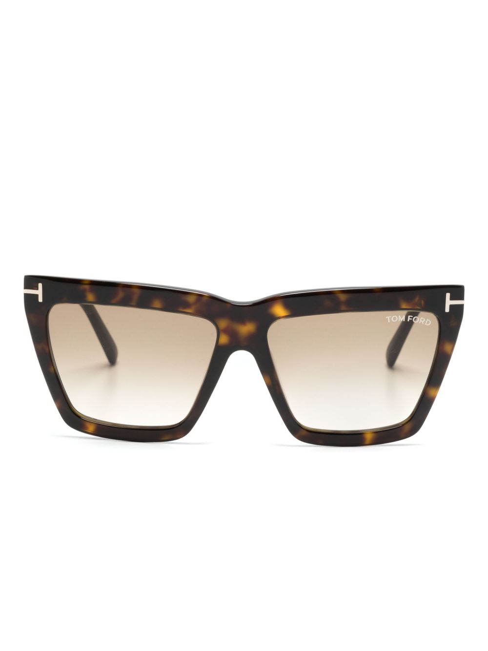 TOM FORD Eyewear Eden cat-eye sunglasses - Brown von TOM FORD Eyewear