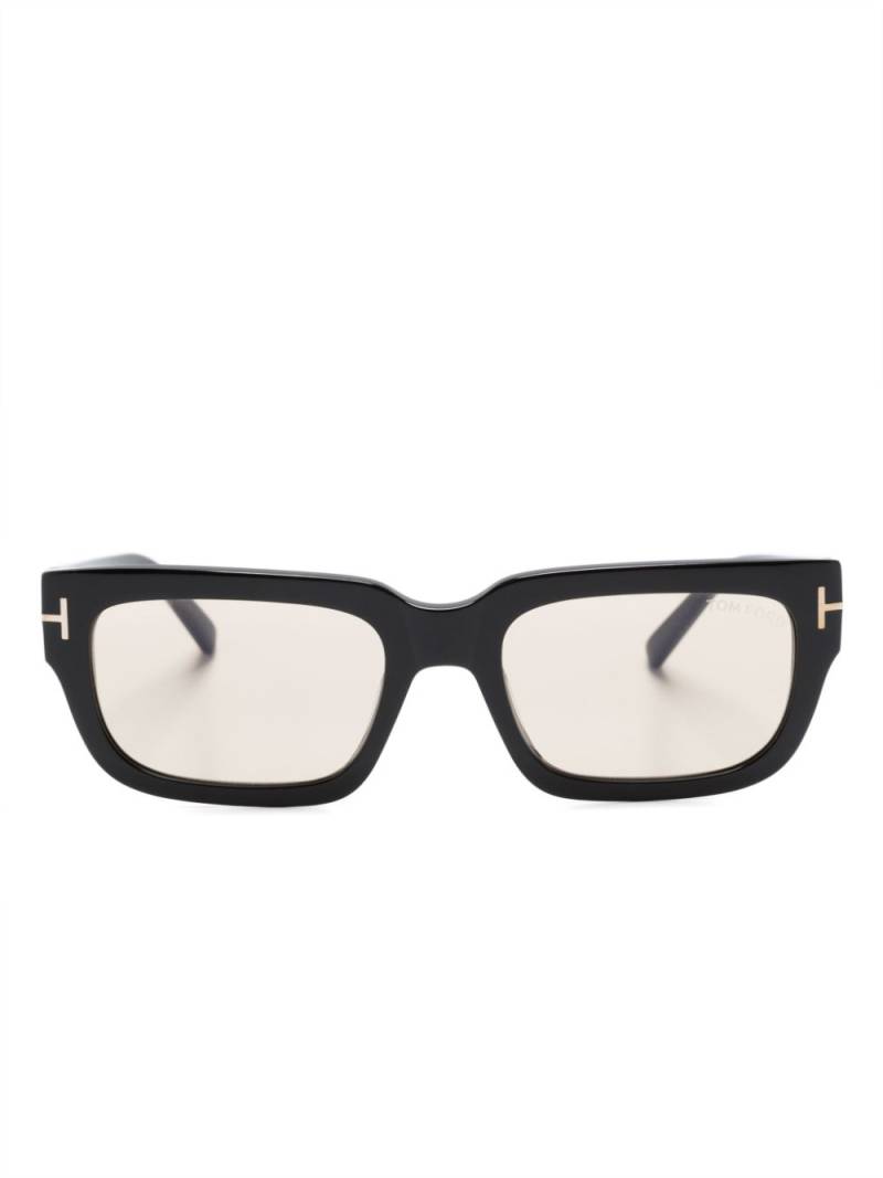 TOM FORD Eyewear Ezra rectangle-frame sunglasses - Black von TOM FORD Eyewear