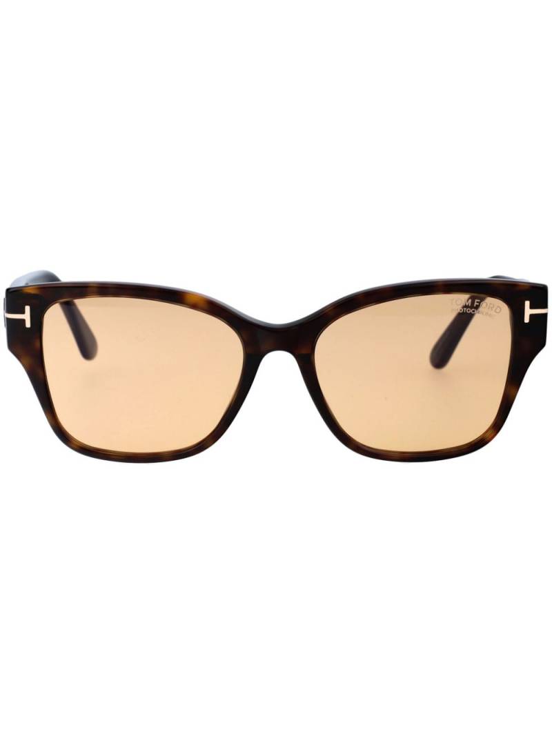 TOM FORD Eyewear FT1108 square-frame sunglasses - Brown von TOM FORD Eyewear