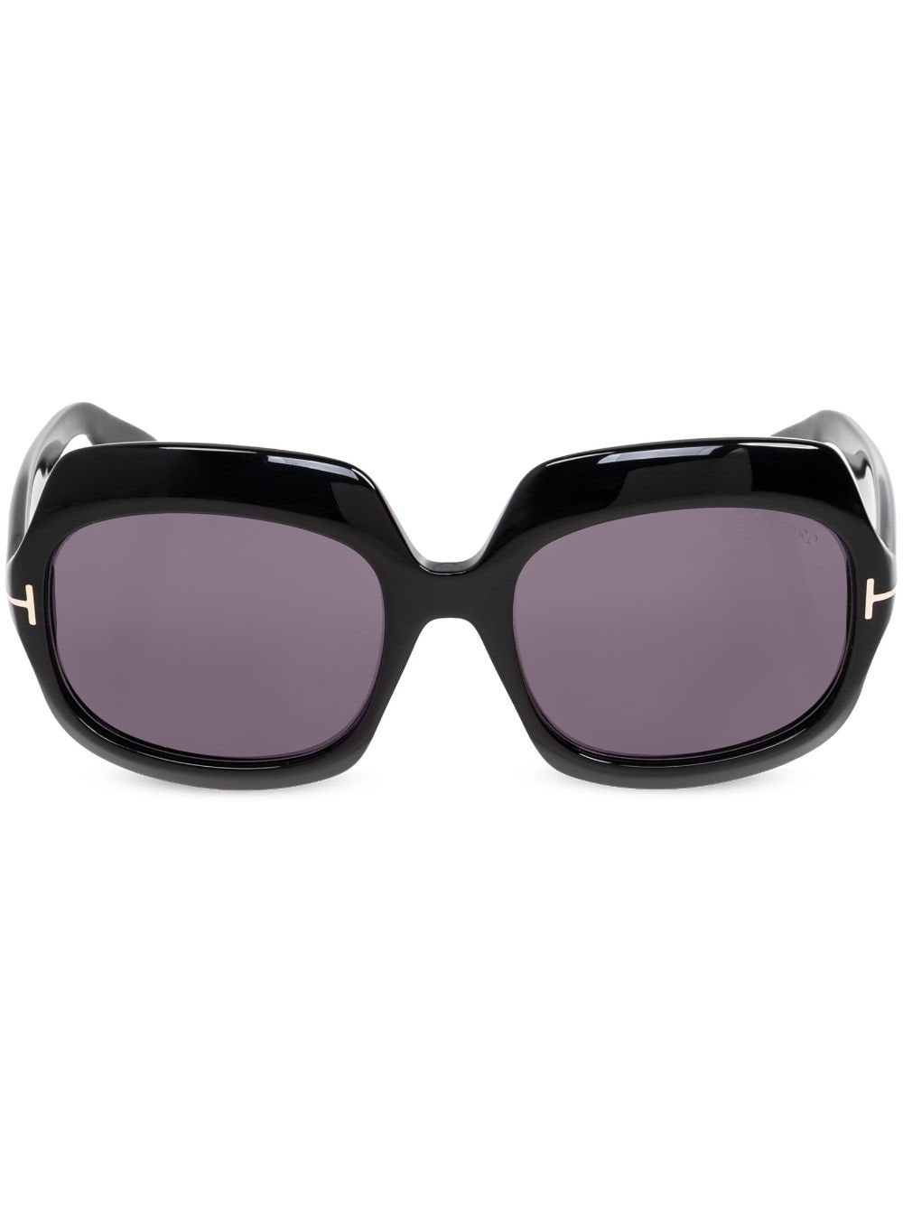 TOM FORD Eyewear FT1155 oversize-frame sunglasses - Black von TOM FORD Eyewear