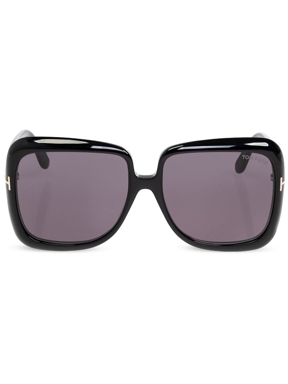 TOM FORD Eyewear FT1156 oversize-frame sunglasses - Black von TOM FORD Eyewear