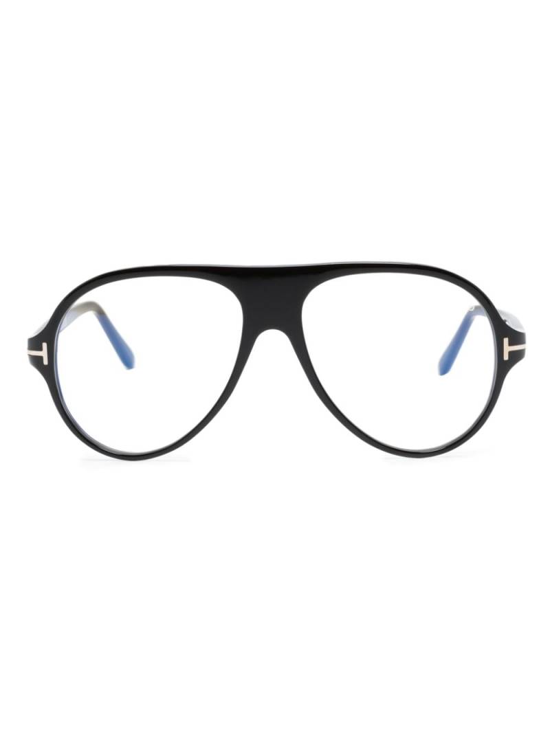 TOM FORD Eyewear FT5012B pilot-frame glasses - Black von TOM FORD Eyewear