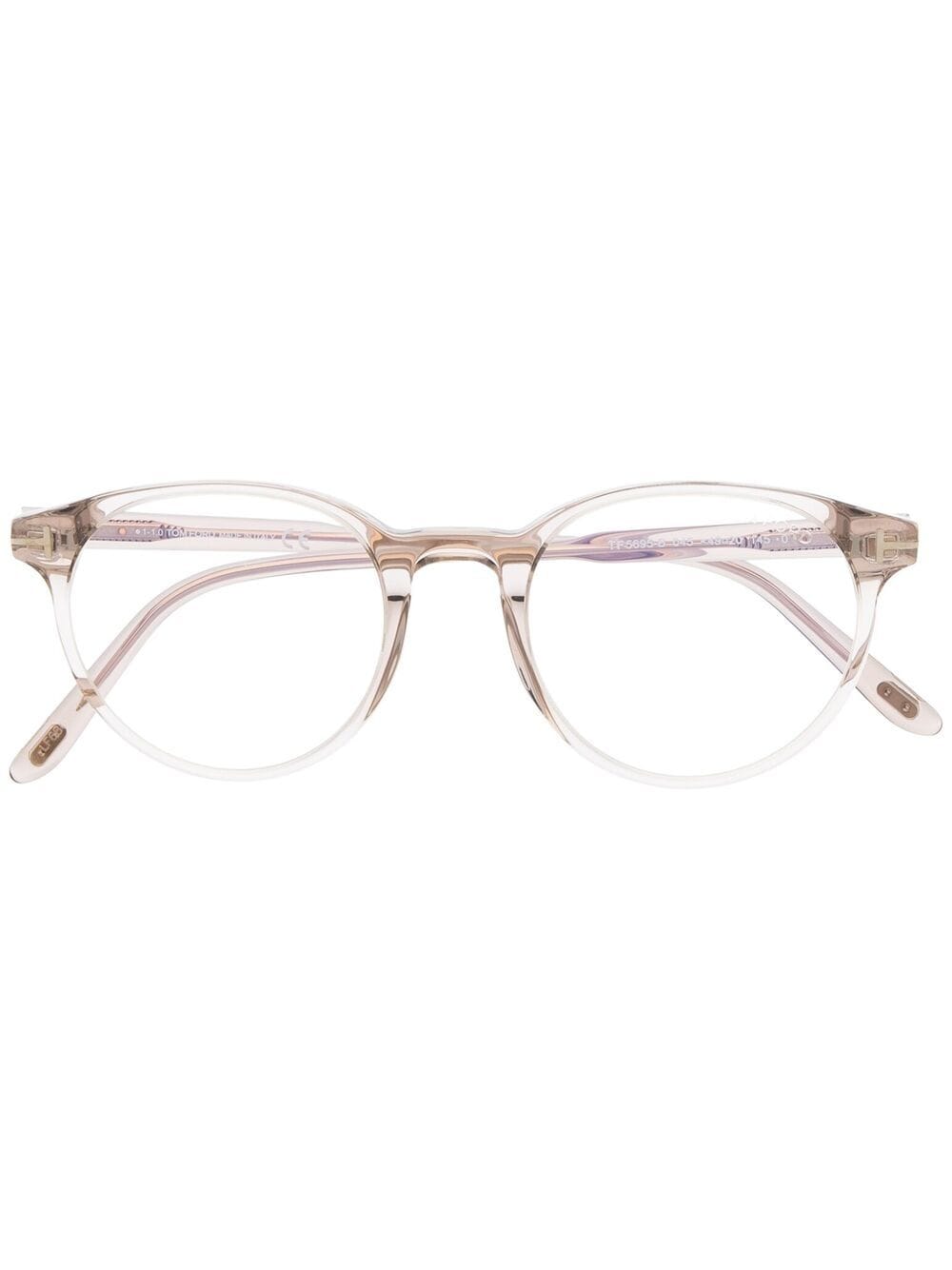 TOM FORD Eyewear FT5695-B pantos-frame glasses - Neutrals von TOM FORD Eyewear