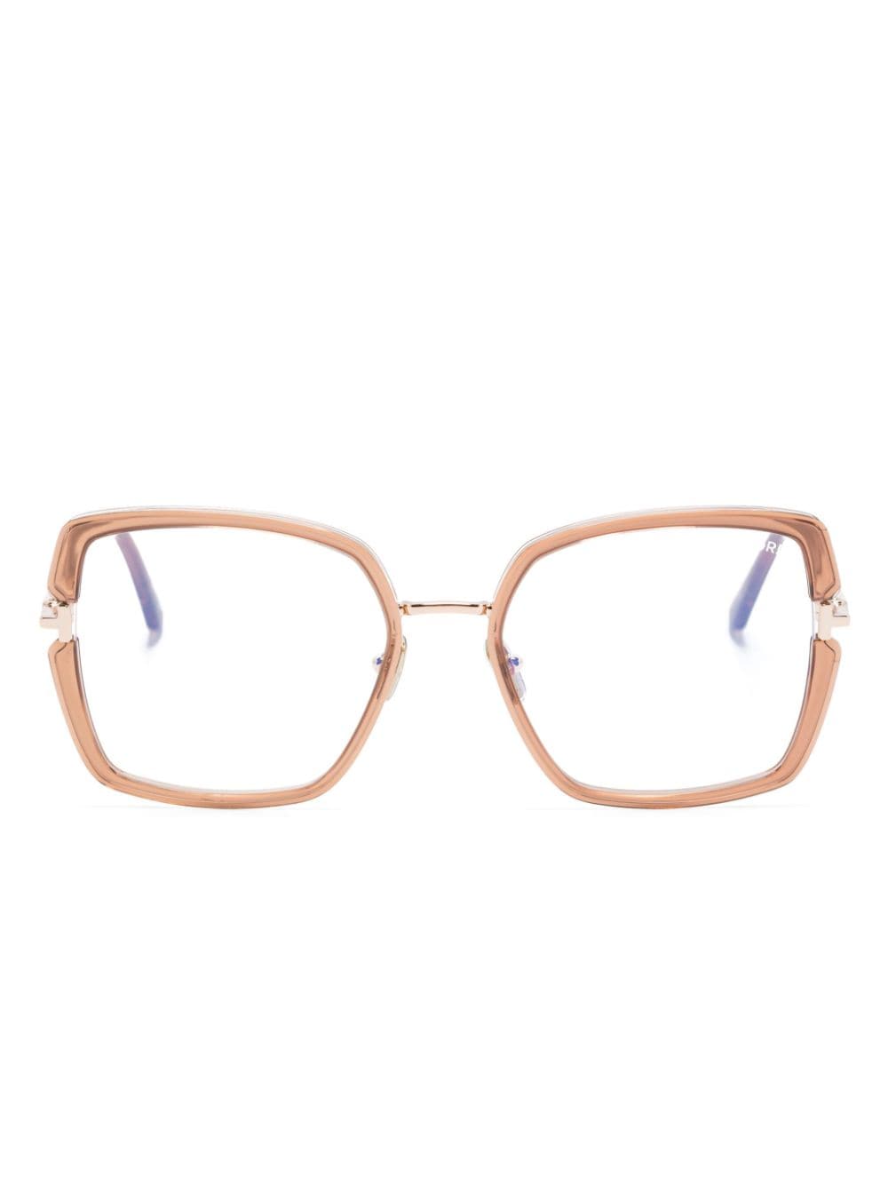 TOM FORD Eyewear FT5985B square-frame glasses - Neutrals von TOM FORD Eyewear