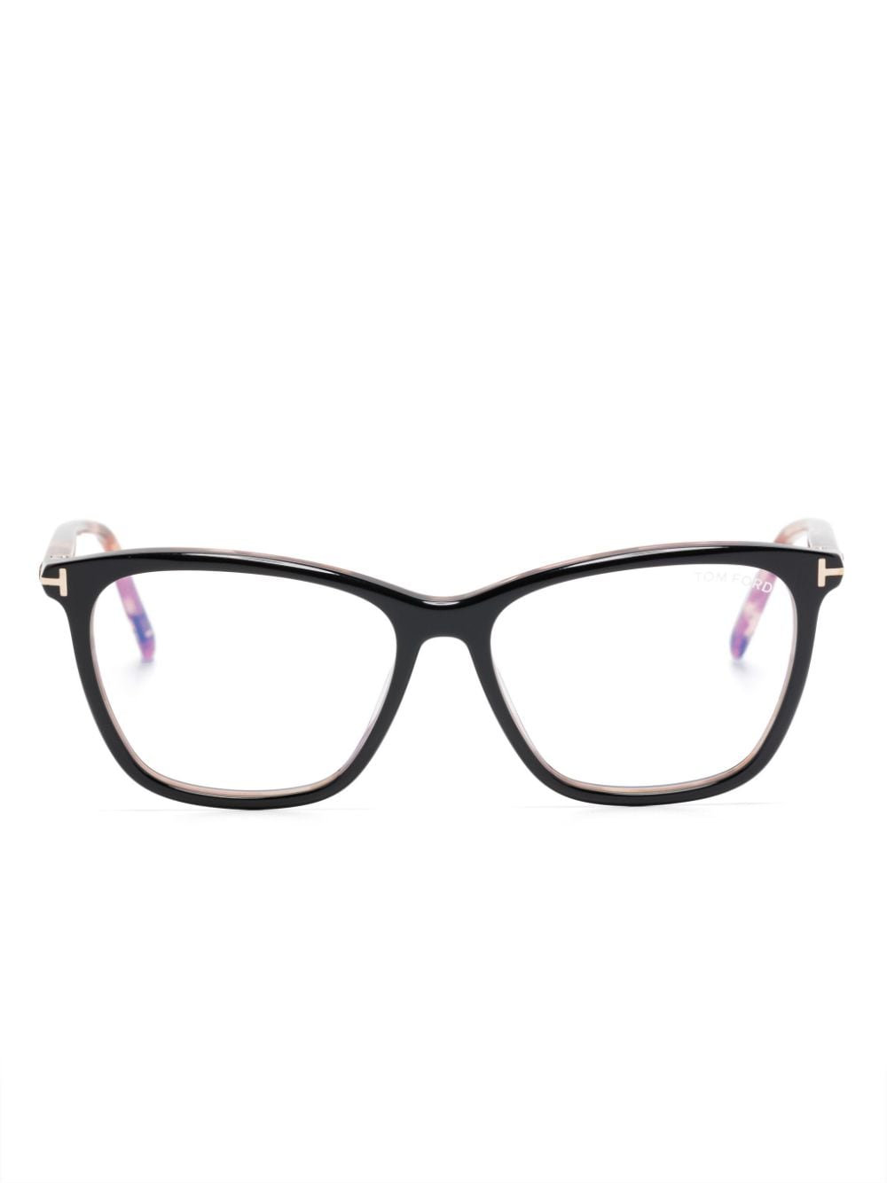 TOM FORD Eyewear FT5989B rectangle-frame glasses - Black von TOM FORD Eyewear