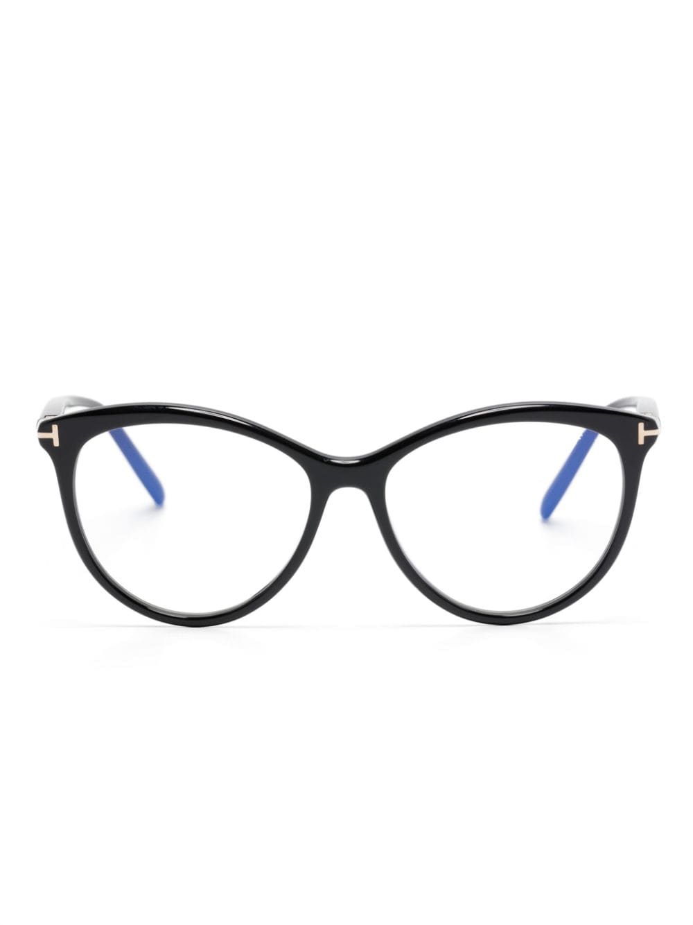 TOM FORD Eyewear FT5990B round-frame glasses - Black von TOM FORD Eyewear