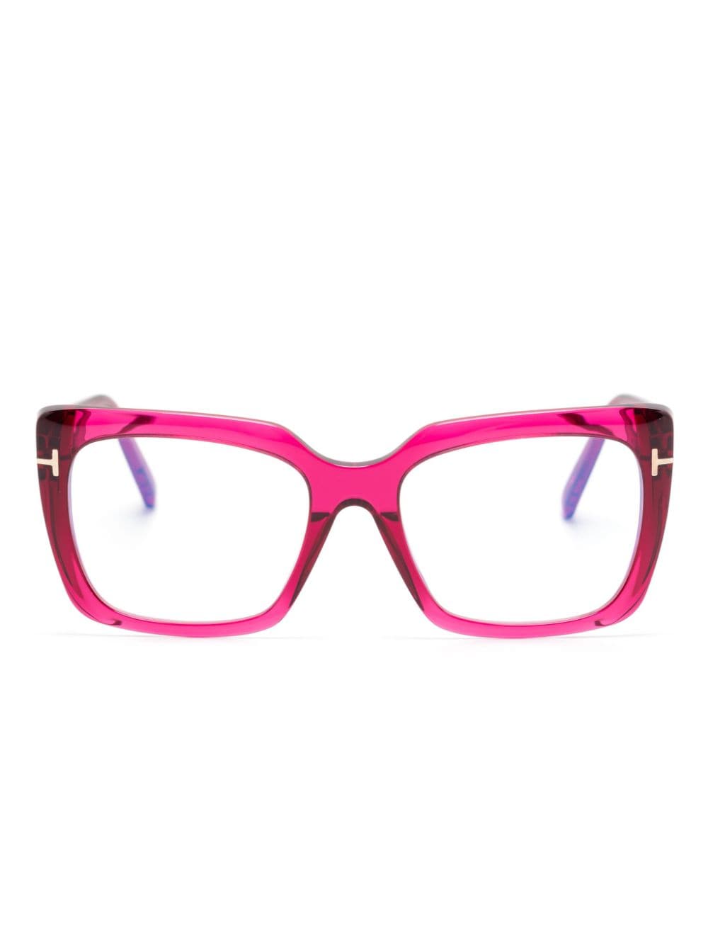 TOM FORD Eyewear FT5992B rectangle-frame glasses - Pink von TOM FORD Eyewear