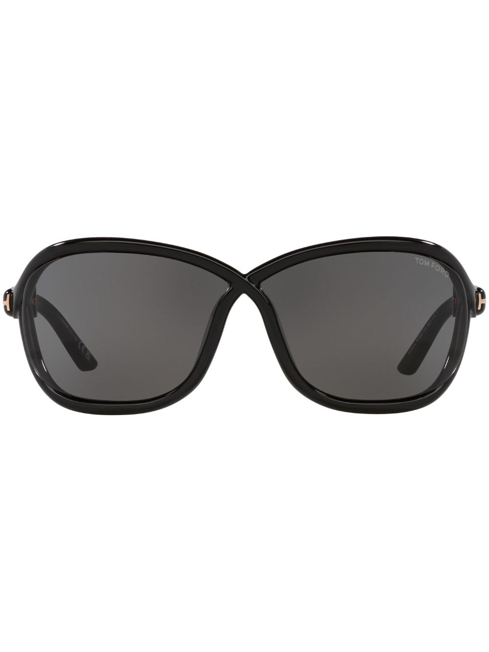 TOM FORD Eyewear Fernanda oversized-frame sunglasses - Black von TOM FORD Eyewear