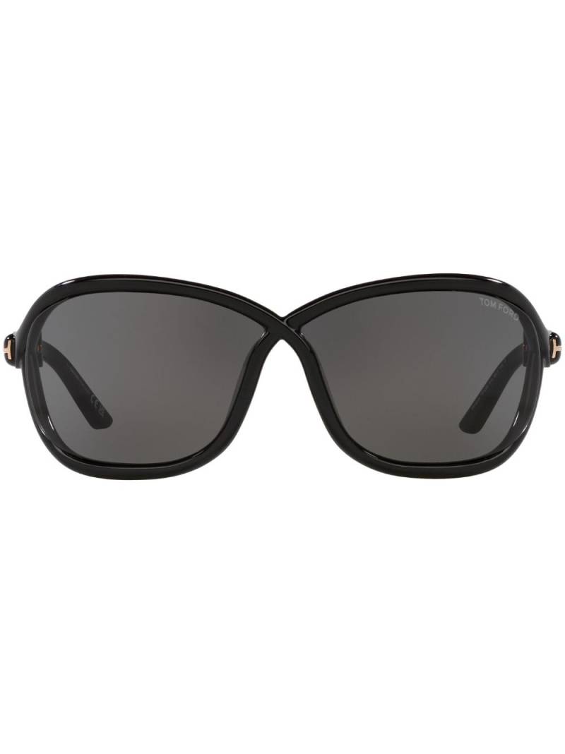 TOM FORD Eyewear Fernanda oversized-frame sunglasses - Black von TOM FORD Eyewear