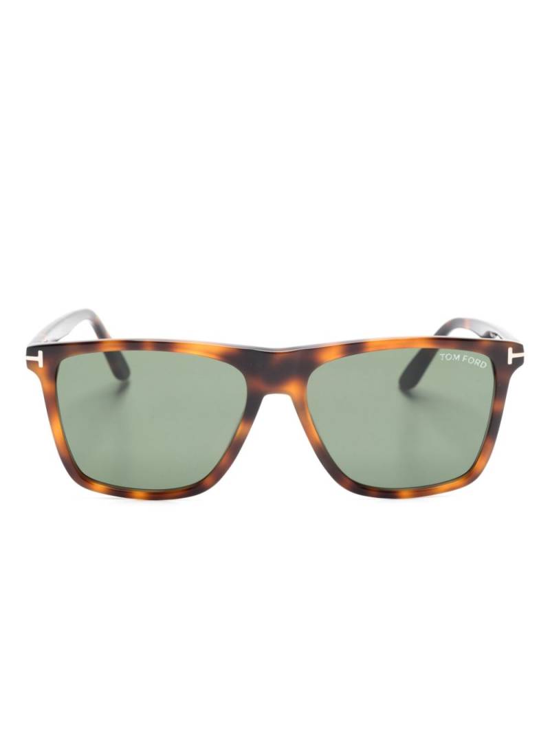 TOM FORD Eyewear Fletcher square-frame sunglasses - Brown von TOM FORD Eyewear