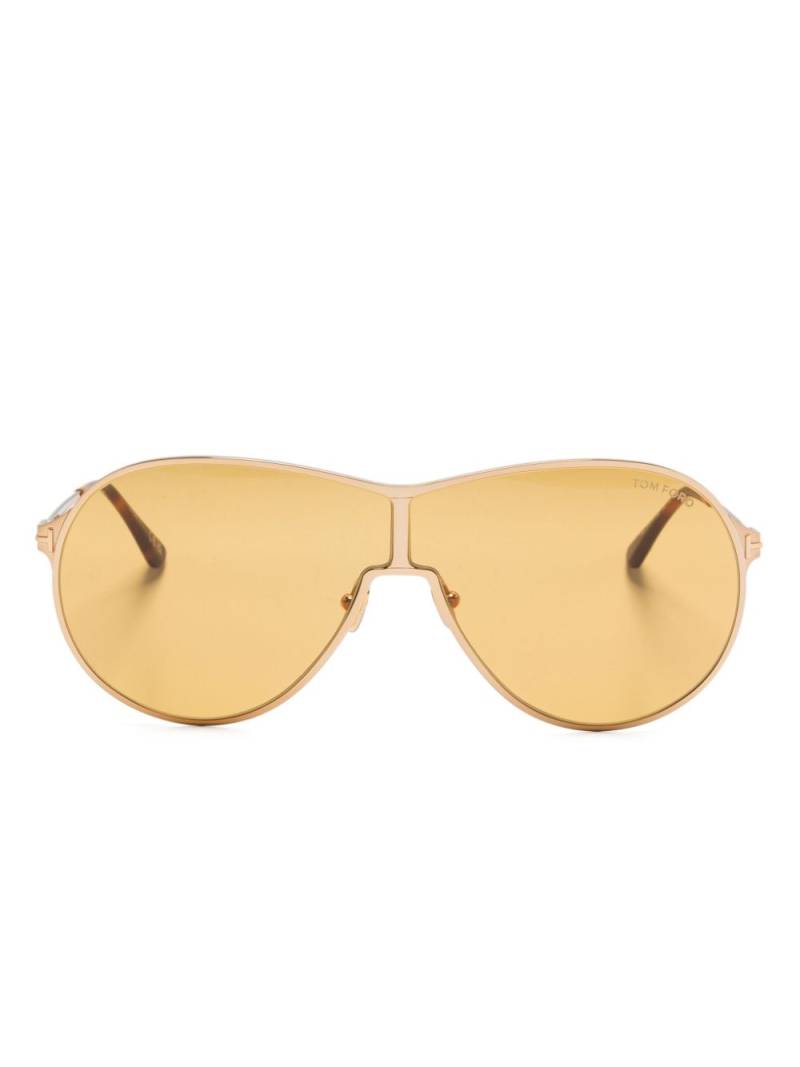 TOM FORD Eyewear Gaia sunglasses - Brown von TOM FORD Eyewear