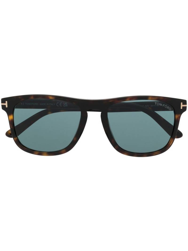 TOM FORD Eyewear Gerard-02 wayfarer-frame sunglasses - Brown von TOM FORD Eyewear