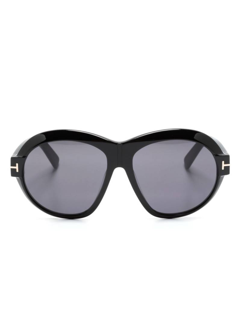 TOM FORD Eyewear Inger oversize-frame sunglasses - Black von TOM FORD Eyewear