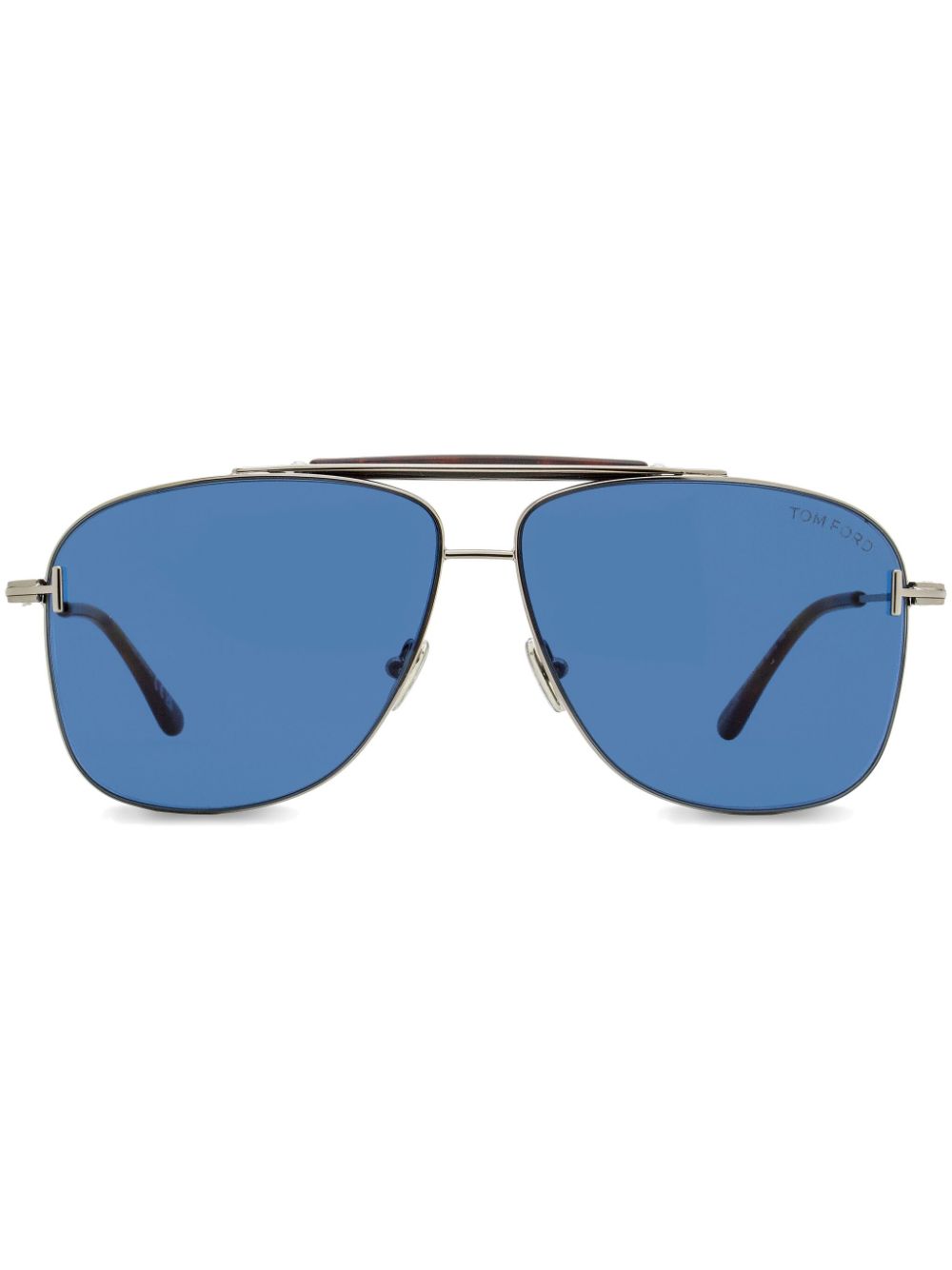 TOM FORD Eyewear Jaden oversize-frame sunglasses - Blue von TOM FORD Eyewear