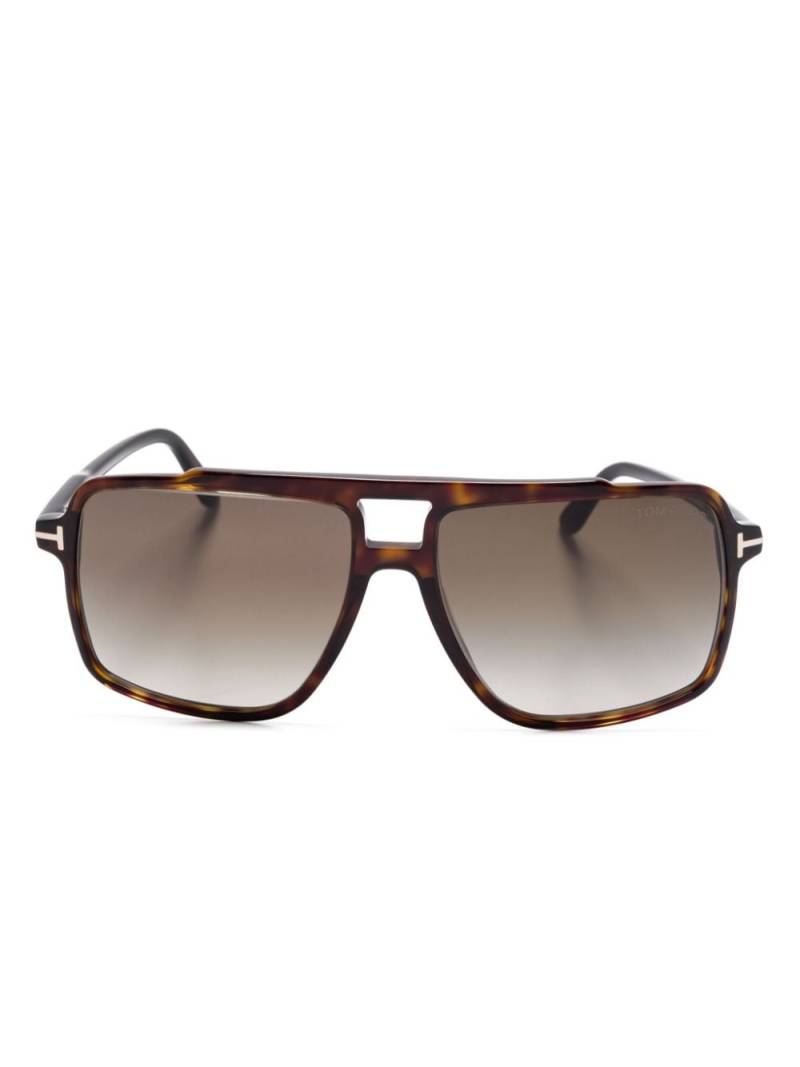 TOM FORD Eyewear Kemp sunglasses - Brown von TOM FORD Eyewear