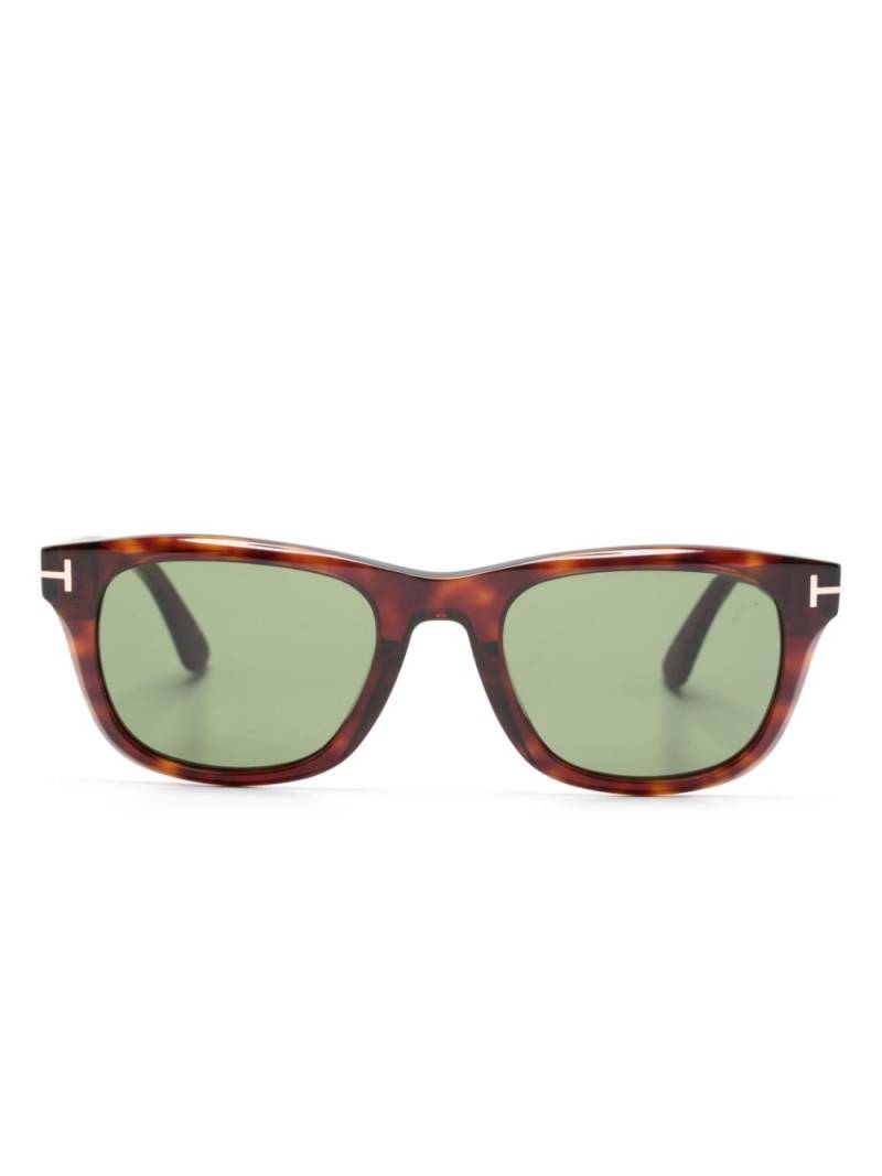 TOM FORD Eyewear Kendel square-frame sunglasses - Brown von TOM FORD Eyewear