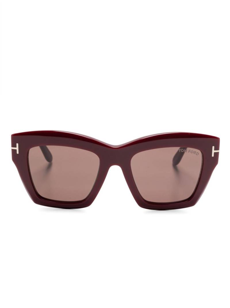 TOM FORD Eyewear Luna sunglasses - Red von TOM FORD Eyewear