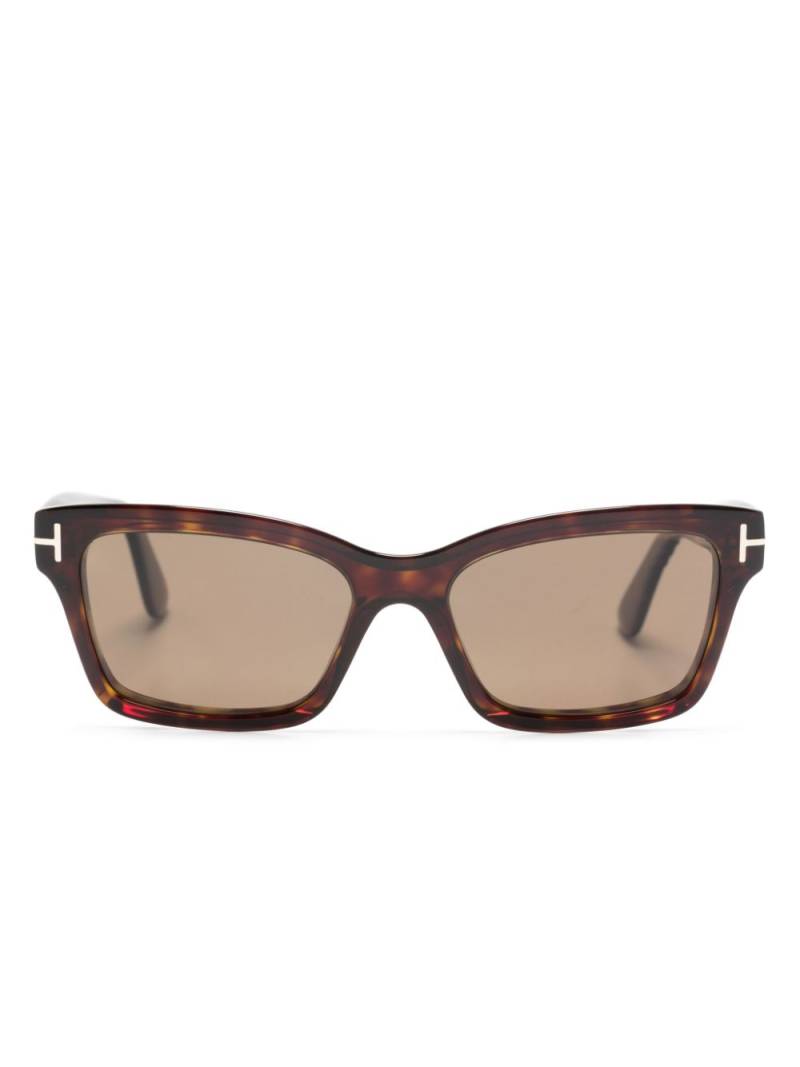 TOM FORD Eyewear Mikel square-frame sunglasses - Brown von TOM FORD Eyewear