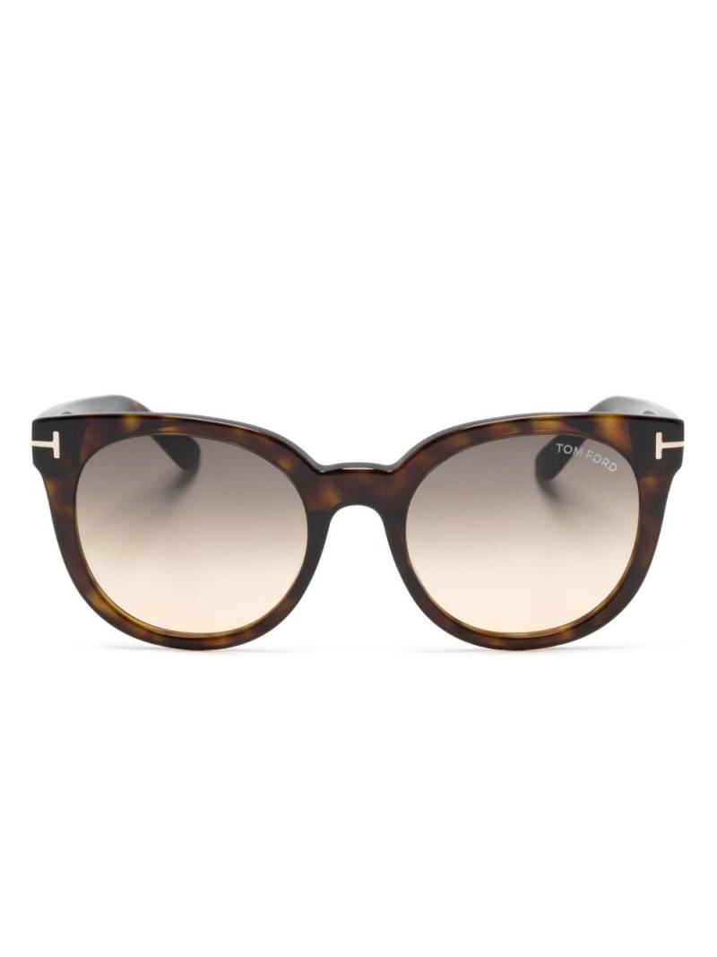 TOM FORD Eyewear Moira cat-eye sunglasses - Brown von TOM FORD Eyewear